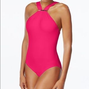 NWT Michael Kors high neck one piece